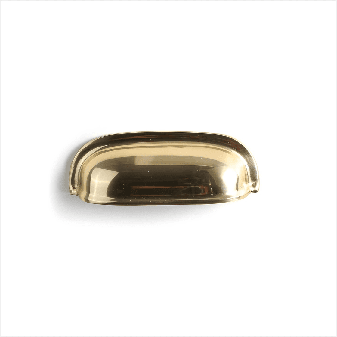 Brass cabinet handle